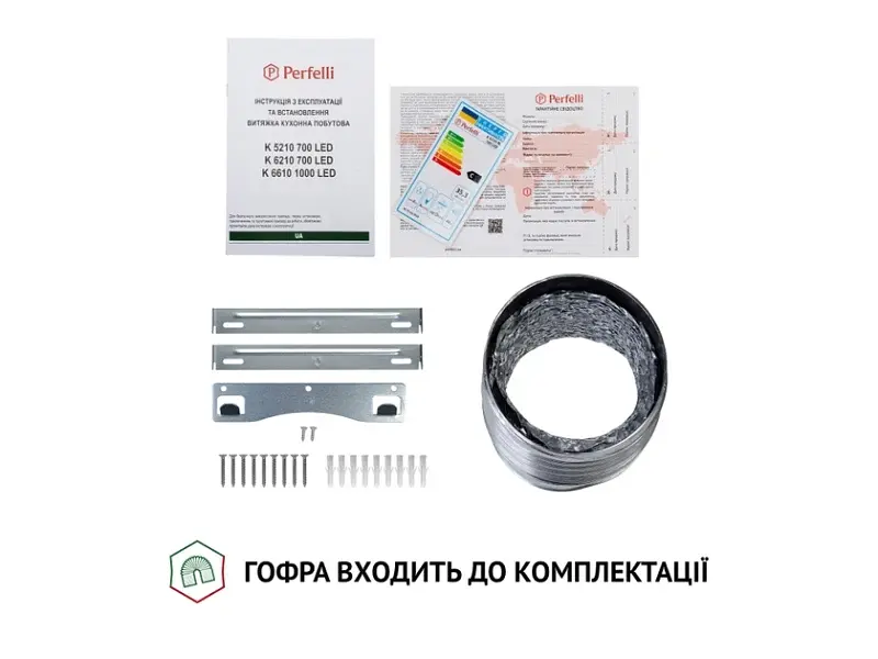 Витяжка Perfelli K 6210 BL 700 LED - фото 10