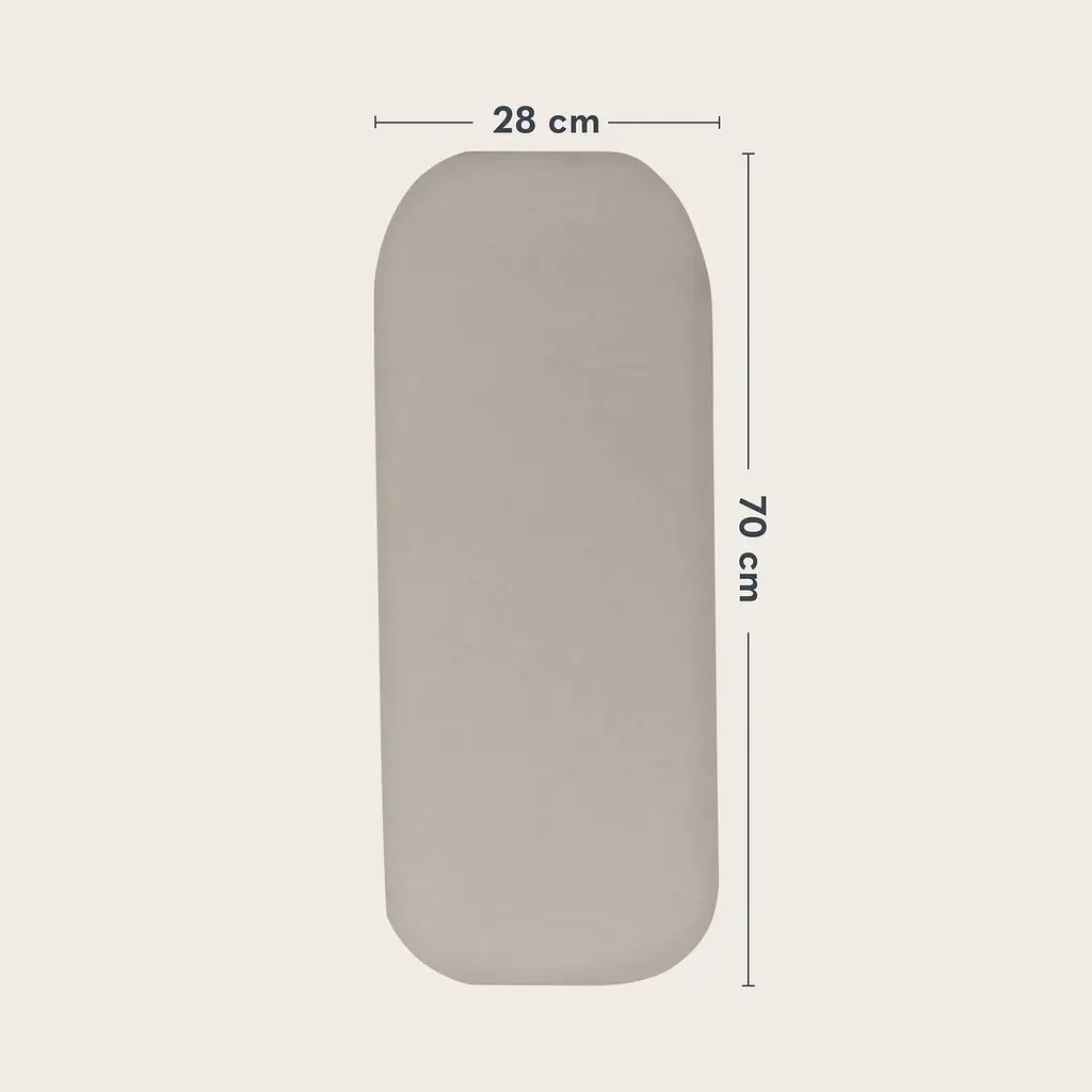 Простынь Lionelo Bamboo Sheet Off White Beige 70 x 28 см (LO-BAMBOO SHEET OFF WHITE BEIGE 70x28) 2 шт. - фото 5