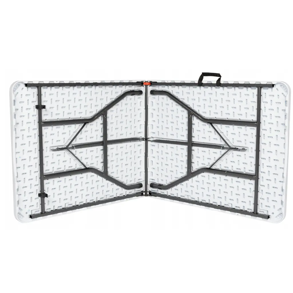 Розкладний стіл для кейтерингу FunFit 180x74 x 3,5 см Білий (4897) - фото 3
