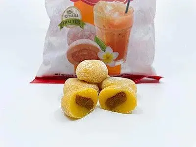 Моті зі смаком тайського чаю Thai Tea Mochi 120g - фото 2