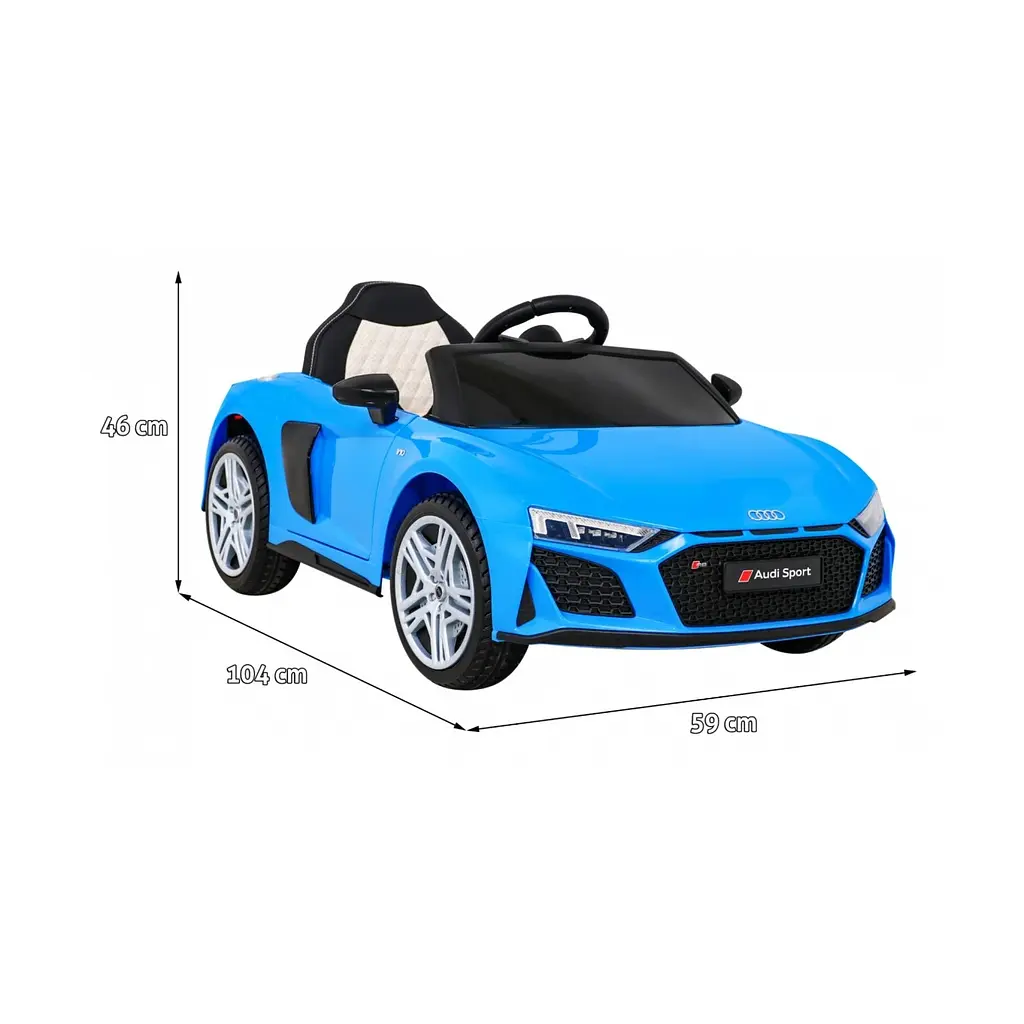 Електромобіль Ramiz Audi R8 LIFT 12 В на пульті керування, blue (PA.A300.NIE) - фото 11
