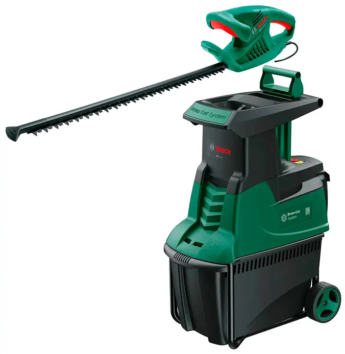 Подрібнювач Bosch AXT 25 D з кущорізом EasyHedgeCut 45