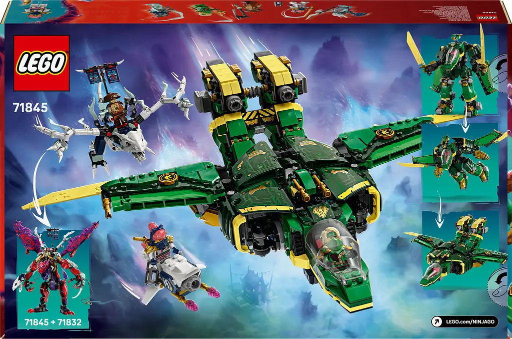 Конструктор LEGO Ninjago Реактивний робот Ллойда 1112 деталей (71845) - фото 3