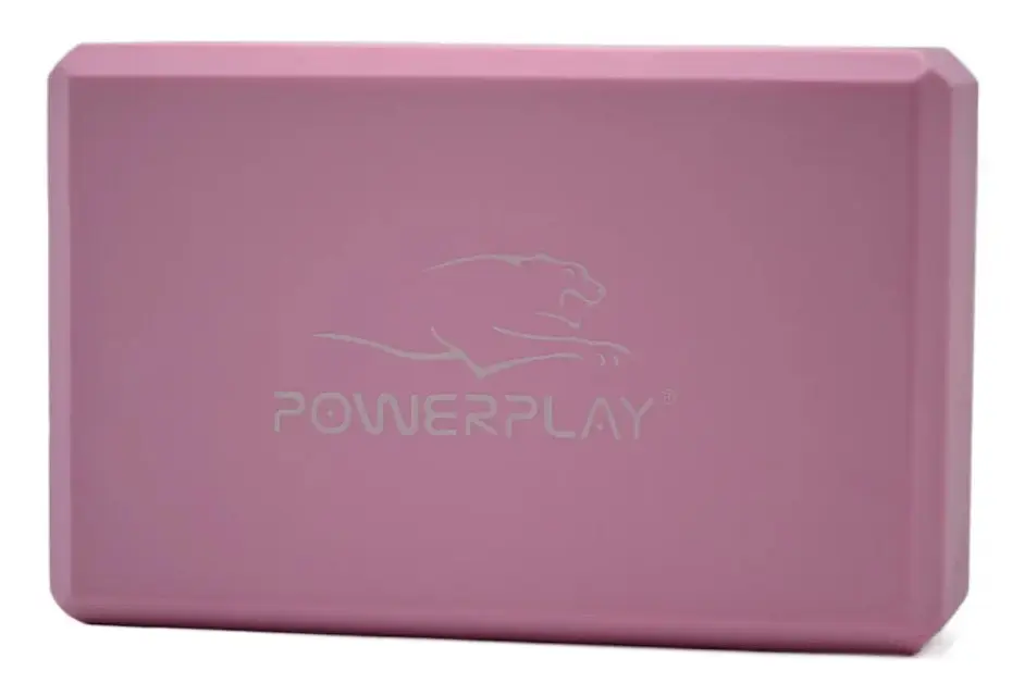 Блок для йоги PowerPlay 4006 Yoga Brick Рожевий (PP_4006_Pink_Yoga_Brick) - фото 2