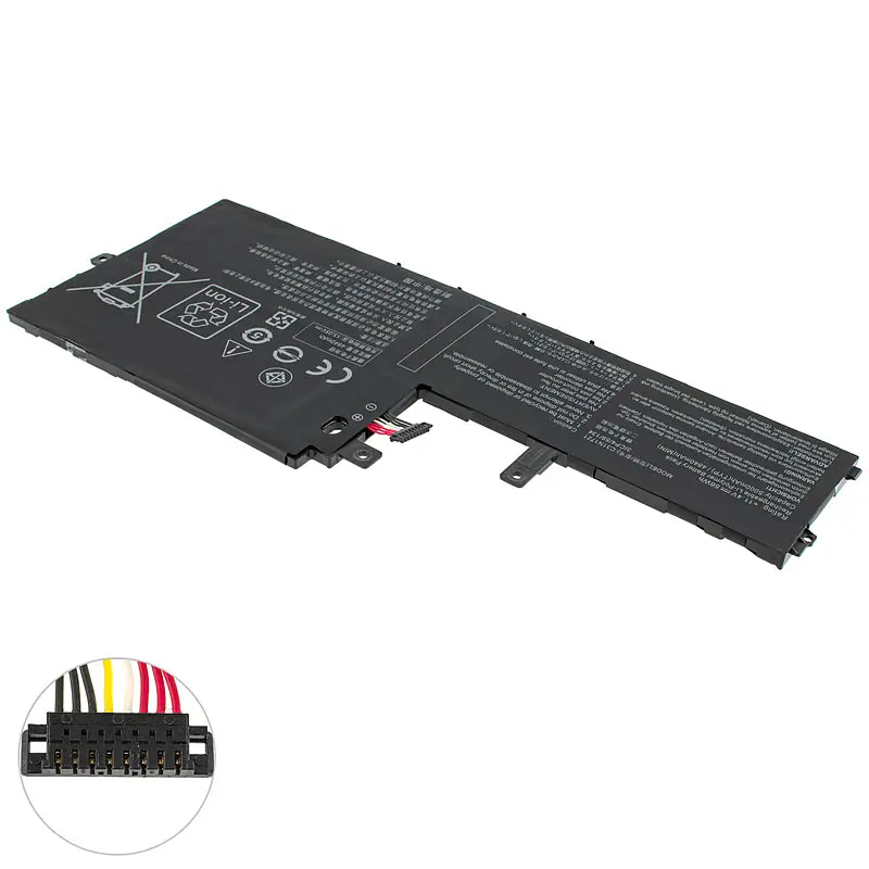 Акумулятор Asus C31N1721 (EeeBook E406SA, E406MA) 11.4V 5000 mAh 56Wh Black (0B200-02830100) - фото 2