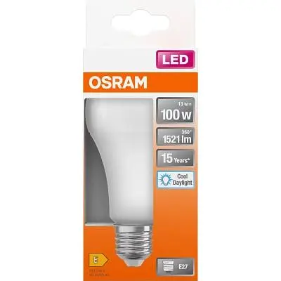 Лампочка Osram CL A100 13W/865 230V FR E27 (4058075304277) - фото 4