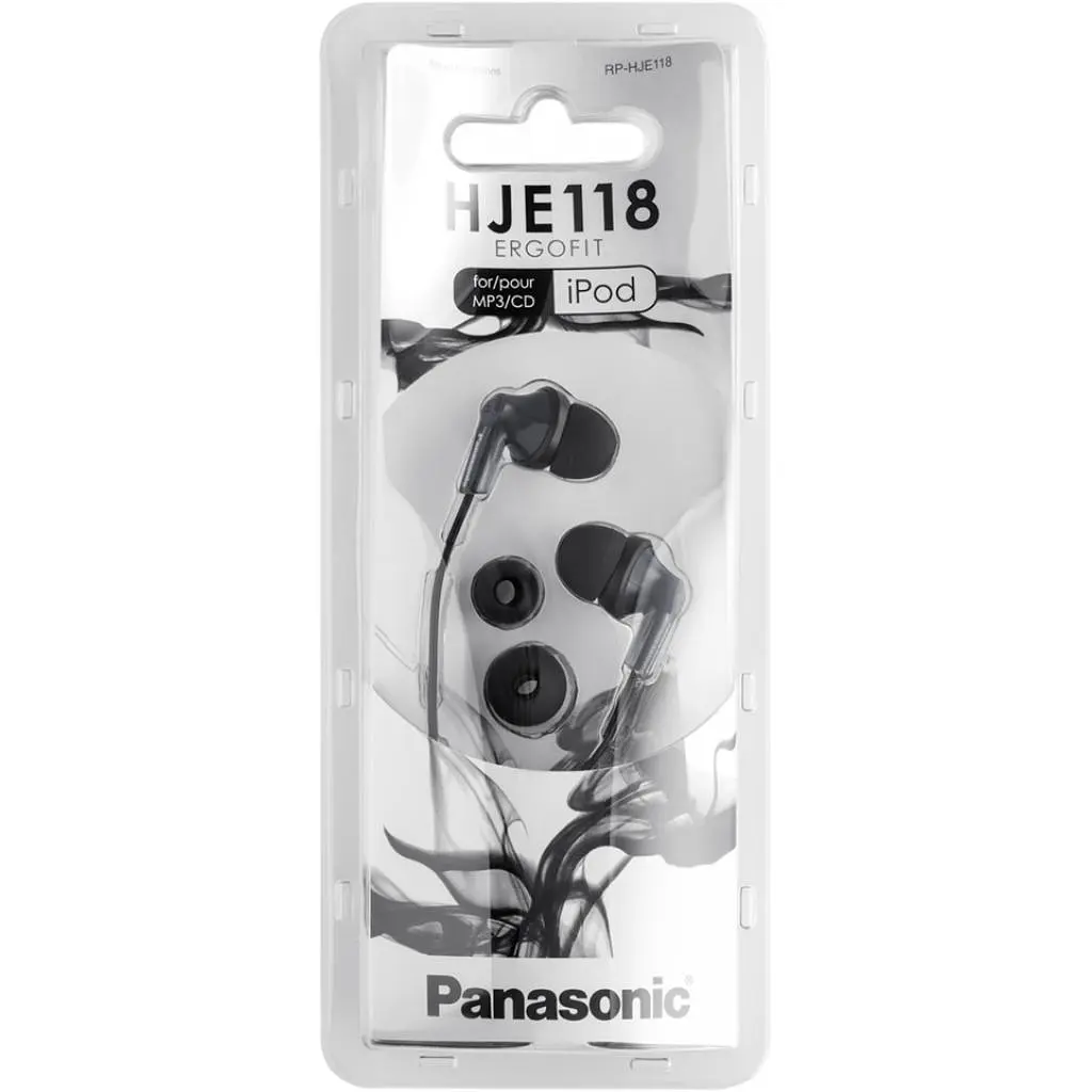 Навушники Panasonic RP-HJE118GU-K - фото 4