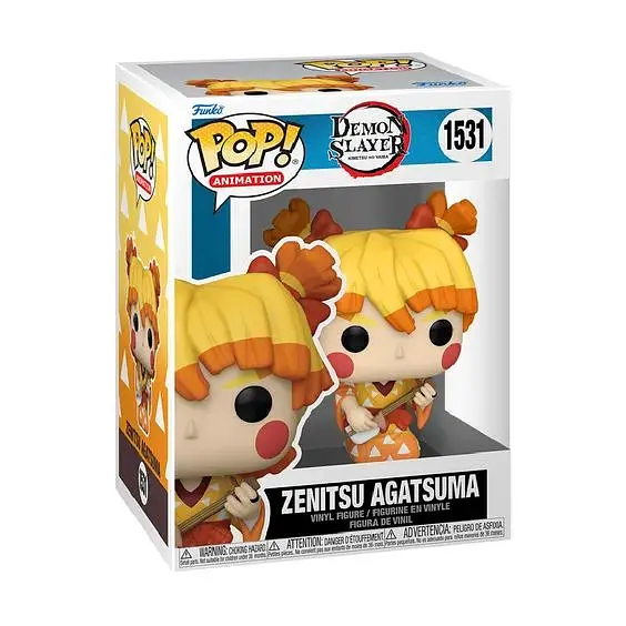 Фігурка Funko Pop Клинок, що розсікає демонів Зеніцу Агацума Demon Slayer Zenitsu Agatsuma 10 см FP DS ZA 1531 - фото 3