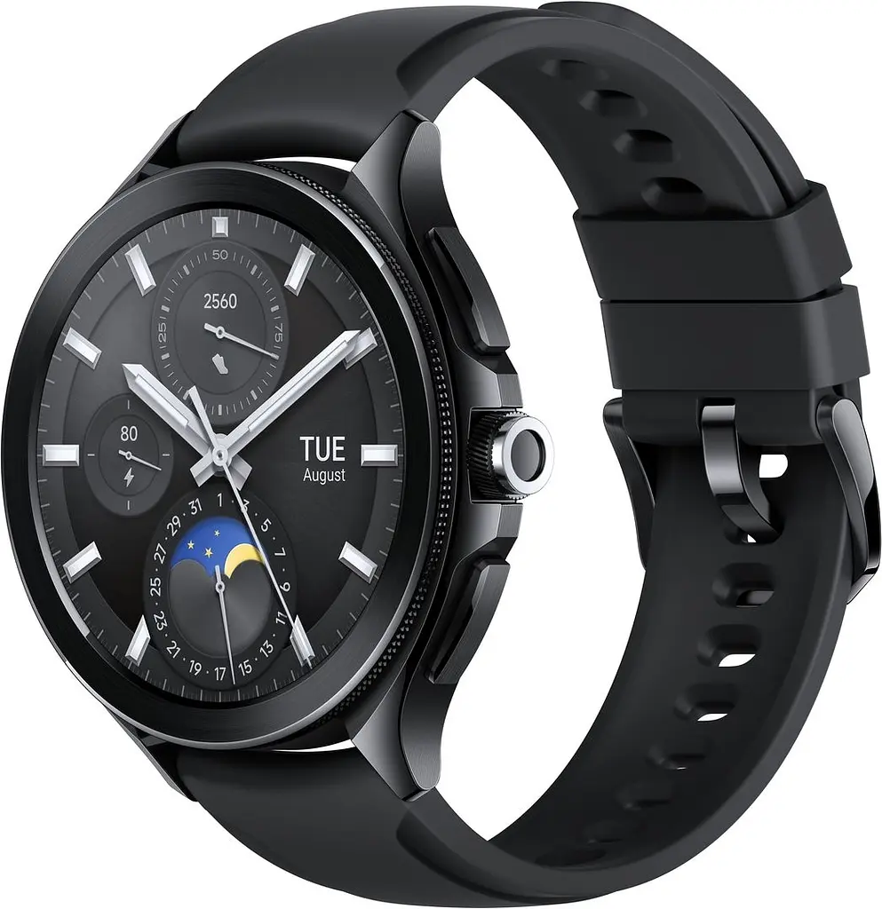 Смарт-годинник XiaomiWatch 2 Pro 4G LTE Black Case with Black Fluororubber Strap BHR7208GL Black - фото 3