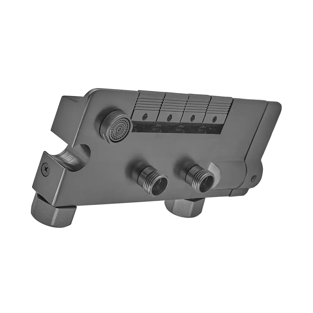 Душова система з кнопковим перемикачем із алюмінію Champion PBD-009-J graphite CH6550, Графіт - фото 3
