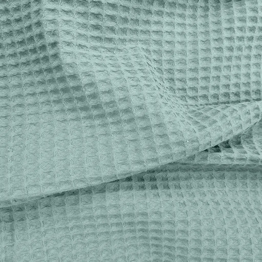 Плед-покривало Cosas Wave Greek Waffle вафельний 160х230 см лазуровий (Blanket_42Wave_GreekWaffle_160x230) - фото 4