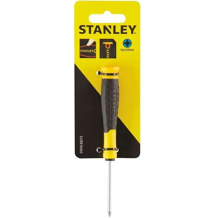 Викрутка хрестова Stanley Essential Pozidriv PZ0х50 мм (STHT0-60273) - фото 2