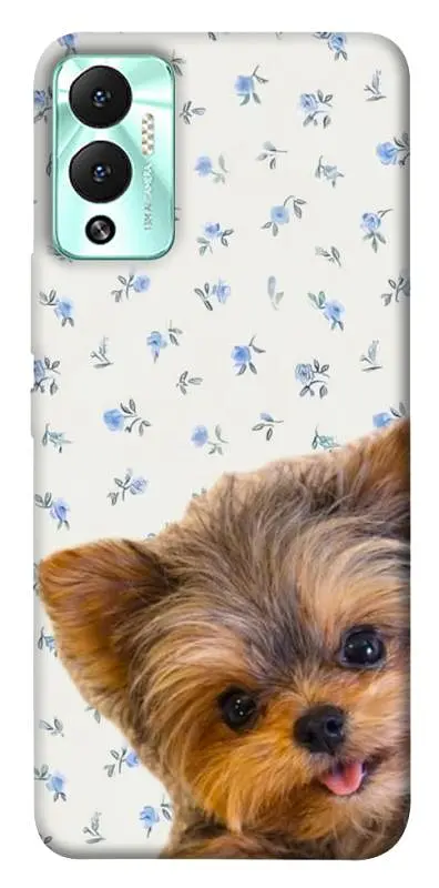 TPU чохол Demsky Cute Yorkie для Infinix Hot 12 Play