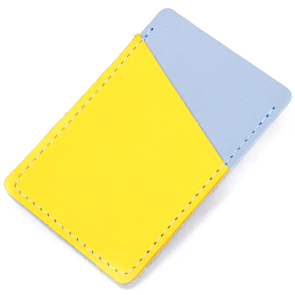 Шкіряний картхолдер GRANDE PELLE 9.5х6.5 см acs0025879 - фото 2