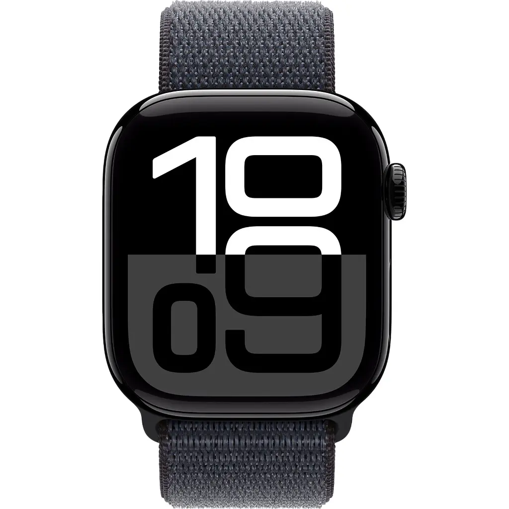 Смарт-часы Apple Watch Series 10 GPS 42mm Jet Black Aluminum Case with Ink Sport Loop (MWWG3) [114985] - фото 2