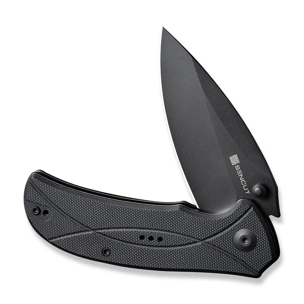 Ніж складаний туристичний Sencut Hyrax, (8.4 см) 9Cr18MoV / G10 чорний - фото 2