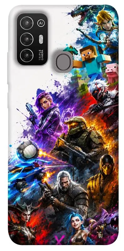 TPU чохол Demsky Gameverse для ZTE Blade A52