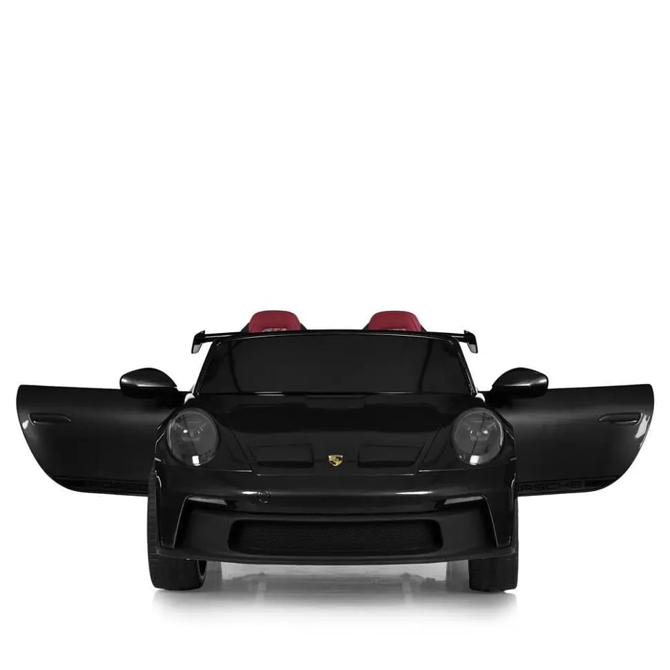 Дитячий електромобіль Машина Bambi Porsche 2-місний до 50 кг 2WD Чорний (DE-169-E-776) - фото 5