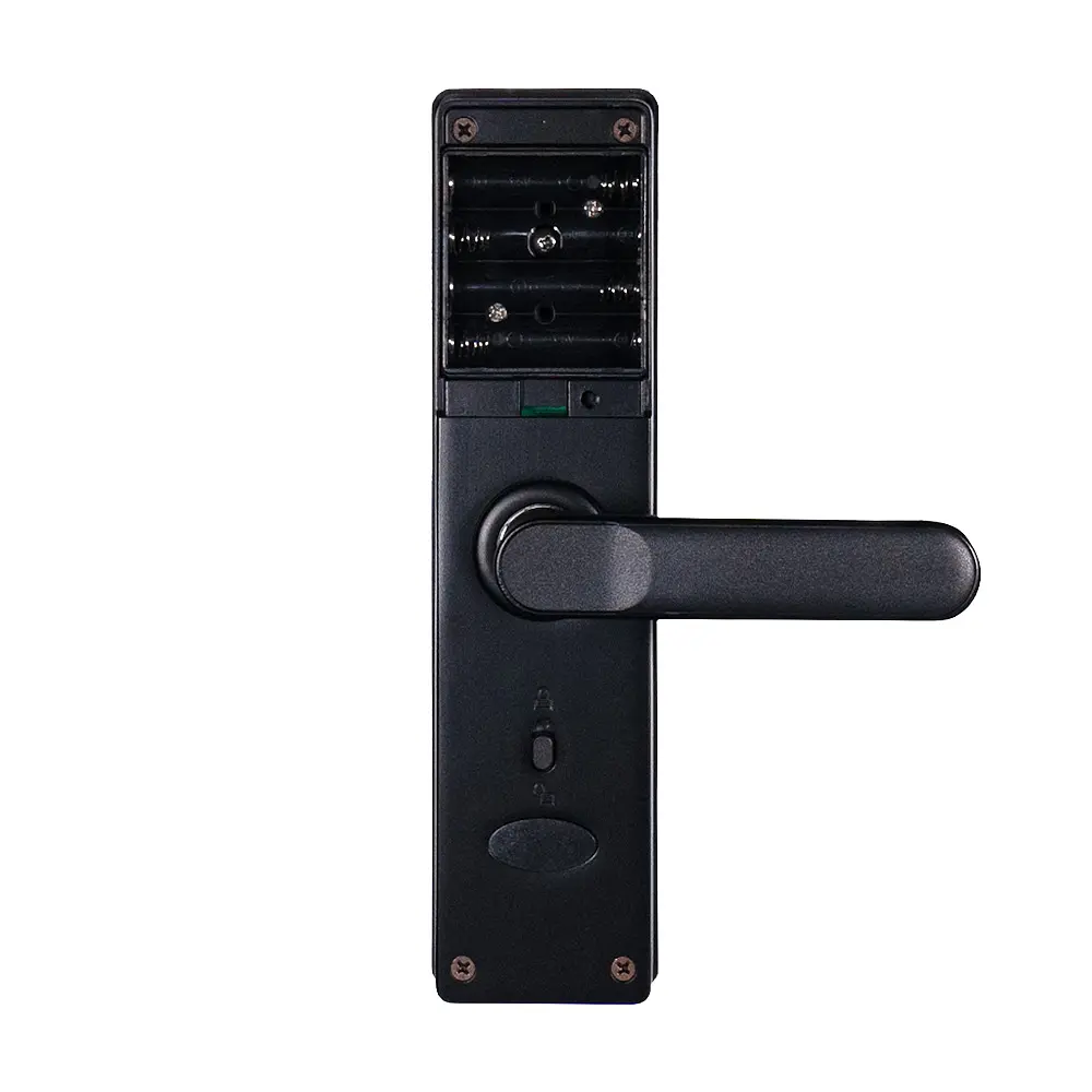 Замок біометричний автономний Trinix TRL-5402BTF Black з Bluetooth, зчитувачем відбитків пальців і карт Mifare (65-00071) - фото 3