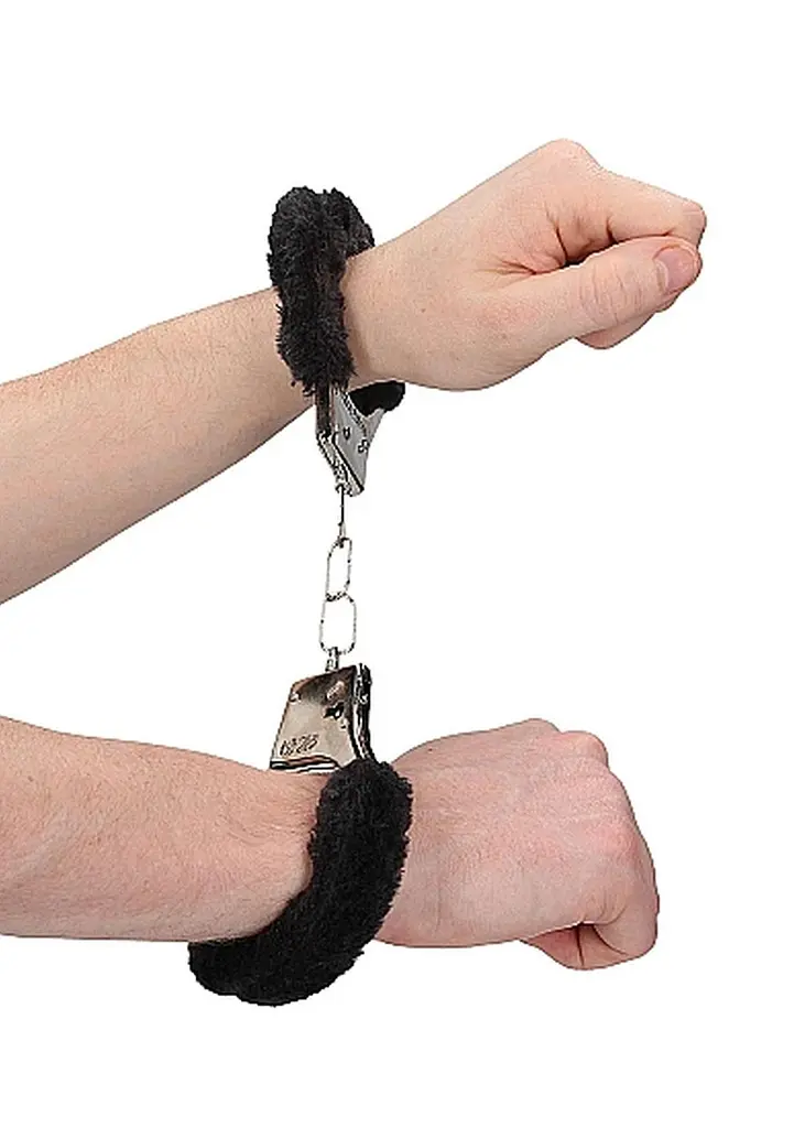 Наручники ShotsToys Handcuffs Furry (чорний) - фото 2
