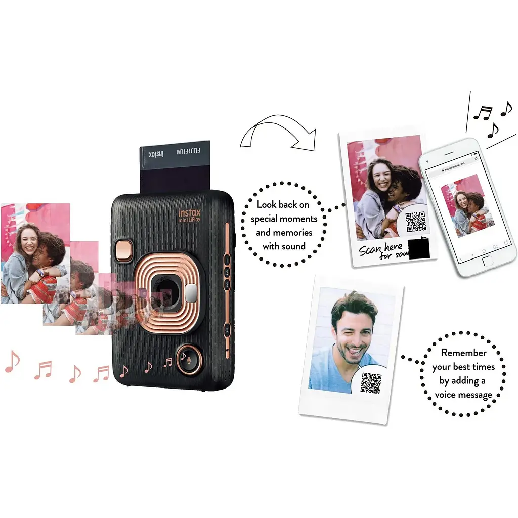 Фотокамера моментального друку Fujifilm Instax Mini LiPlay Deep Bronze (16835184) [118838] - фото 10