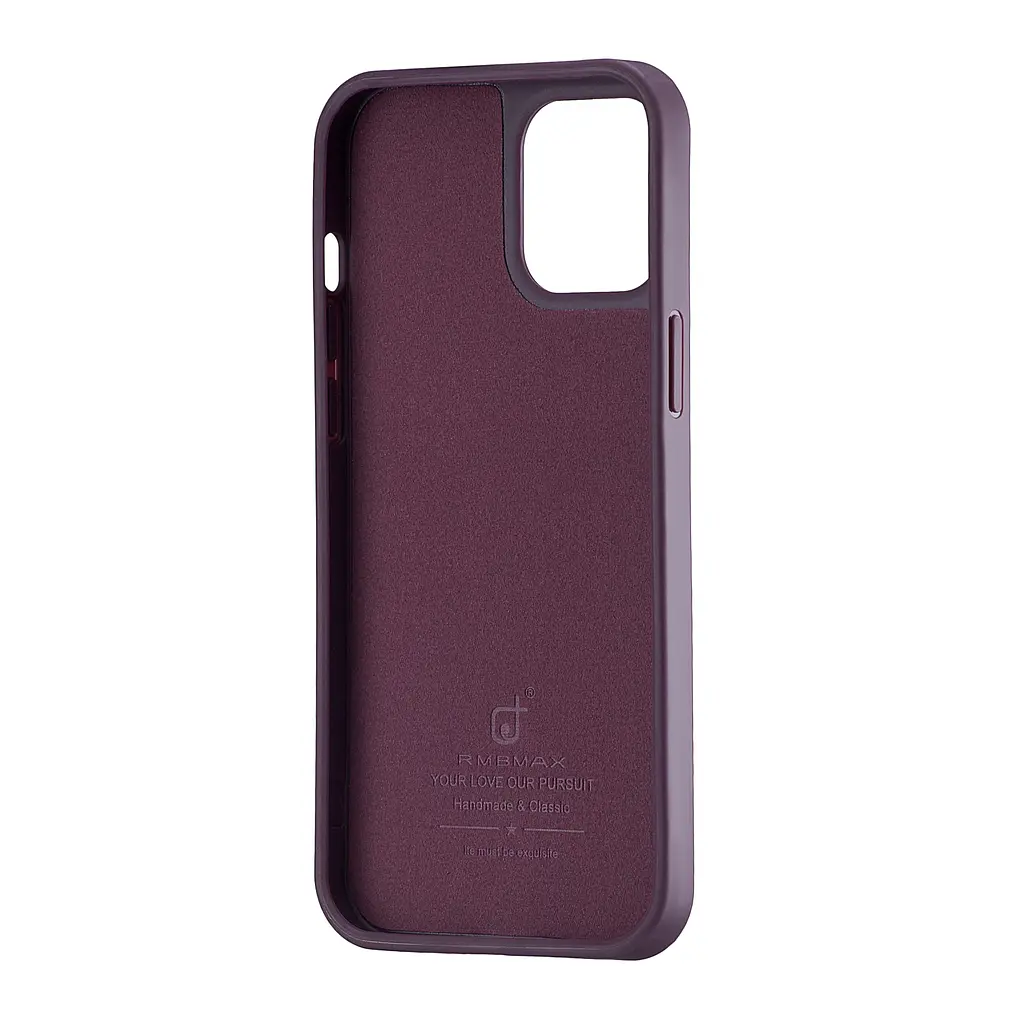 Чохол Jinduka Leather Ringo iPhone 12 Pro Max Purple - фото 3