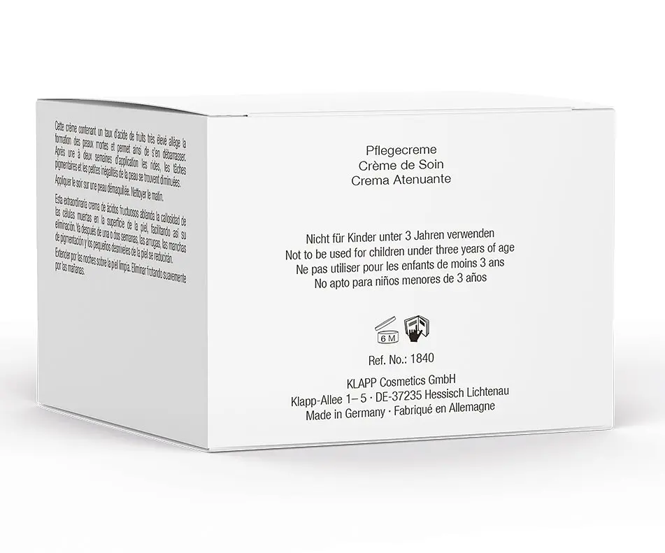 Крем-пілінг для обличчя Klapp ASA Peel Cream АСА, ночной, 30 мл - фото 3
