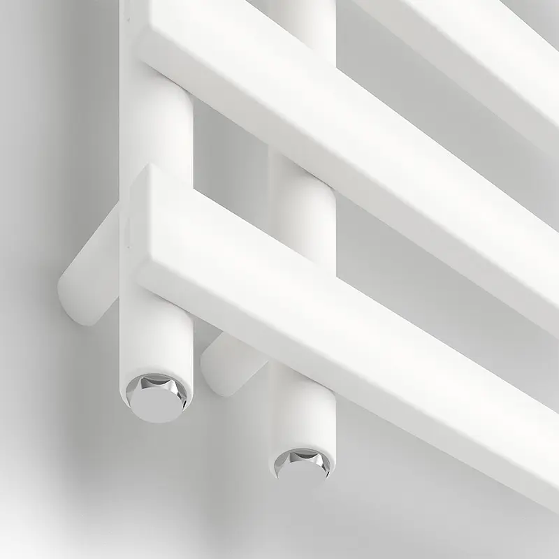 Полотенцесушитель дизайнерский Ideale Aurora 8/800/450 белый, Белый - фото 2
