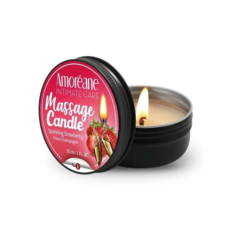 Масажна свічка Amoreane Sparkling Strawberry (30 мл) Amoreane 4-60156; SO4477 92374