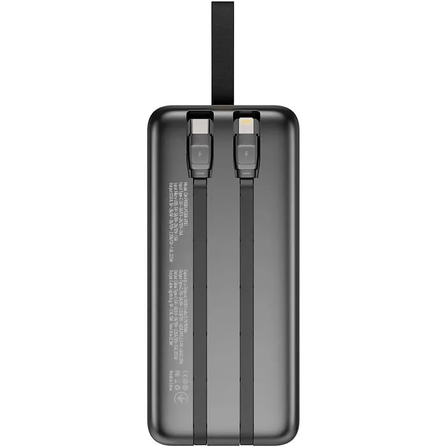Павербанк ColorWay Black 50 000 mAh / 22.5 Вт (CW-PB500LPC5BK-PDD) - фото 3