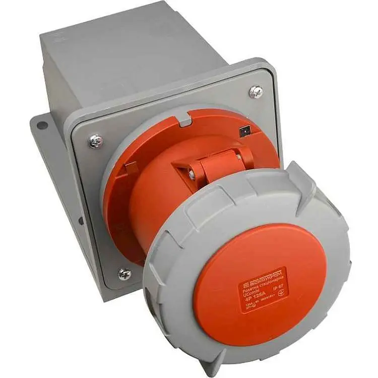 Розетка стаціонарна АСКО серії UСombi 4P 125A IP 67