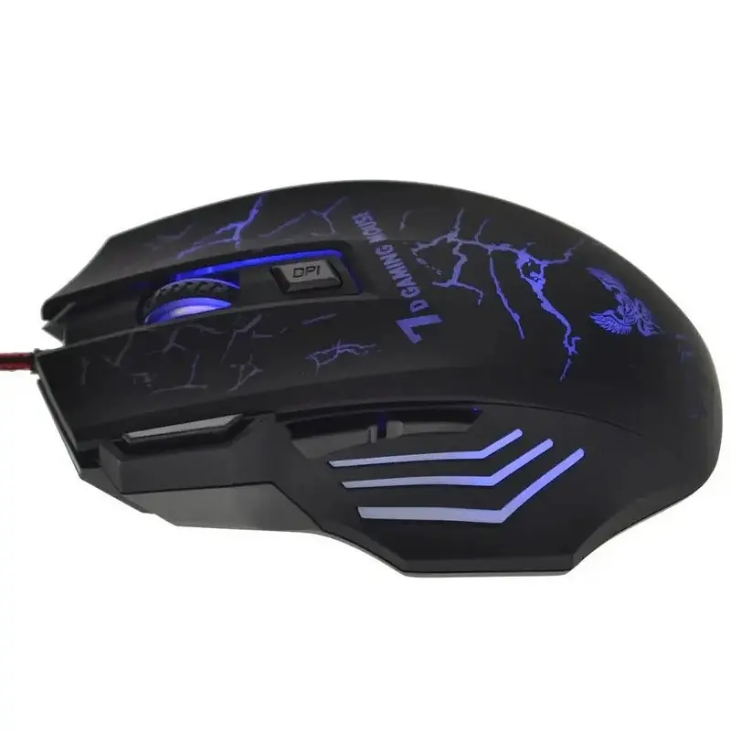 Миша провідна ігрова з підсвіткою CNV Gaming Mouse X7 8890 Black - фото 4