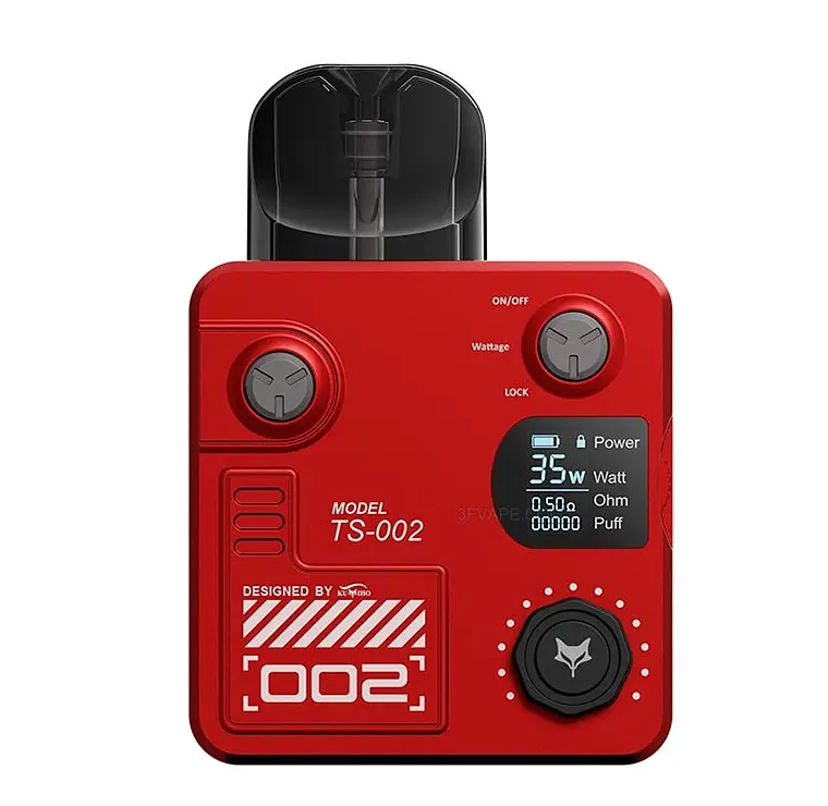 Под-система Kumiho Thoth S 35 W Pod 1000 mAh 2 ml Kit Charming Red (16845) - фото 2