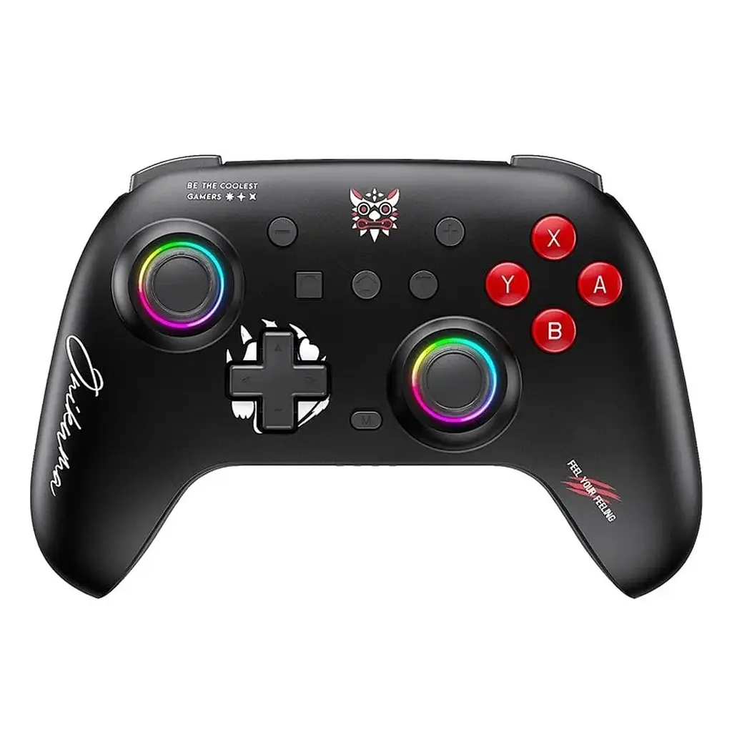 Геймпад Onikuma бездротовий M10 Pro для ПК PlayStation Xbox з RGB підсвіткою та Bluetooth / USB 2.4G - фото 2