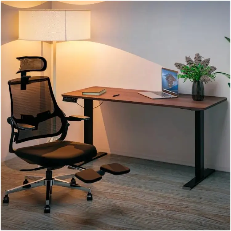 Стіл Mealux PowerDesk Duo XL Walnut (EVO-252 Duo Walnut/B) - фото 4