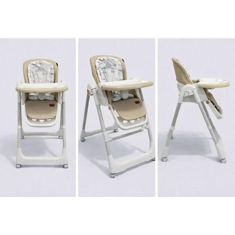 Стілець-гойдалка для годування дитини VELANO Nomi, beige - фото 2