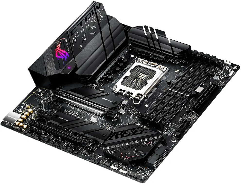 Материнская плата ASUS ROG STRIX B660-G GAMING WIFI (ROG STRIX B660-G GAMING WIFI) (Socket 1700, Intel B660, Micro-ATX) Б/у - фото 7