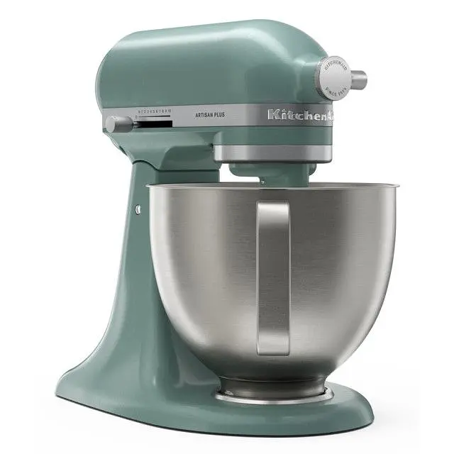 Кухонна машина KitchenAid Artisan Plus 4,7 л 5KSM50PKVEMJ з відкидним блоком, м'ятний коктейль - фото 2