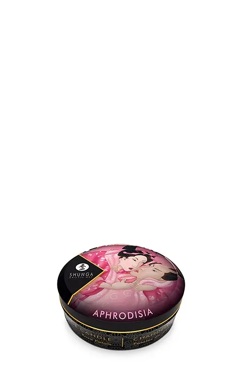 Масажна свічка Shunga Candle Rose Petals з ароматом троянд, 30 мл - фото 3