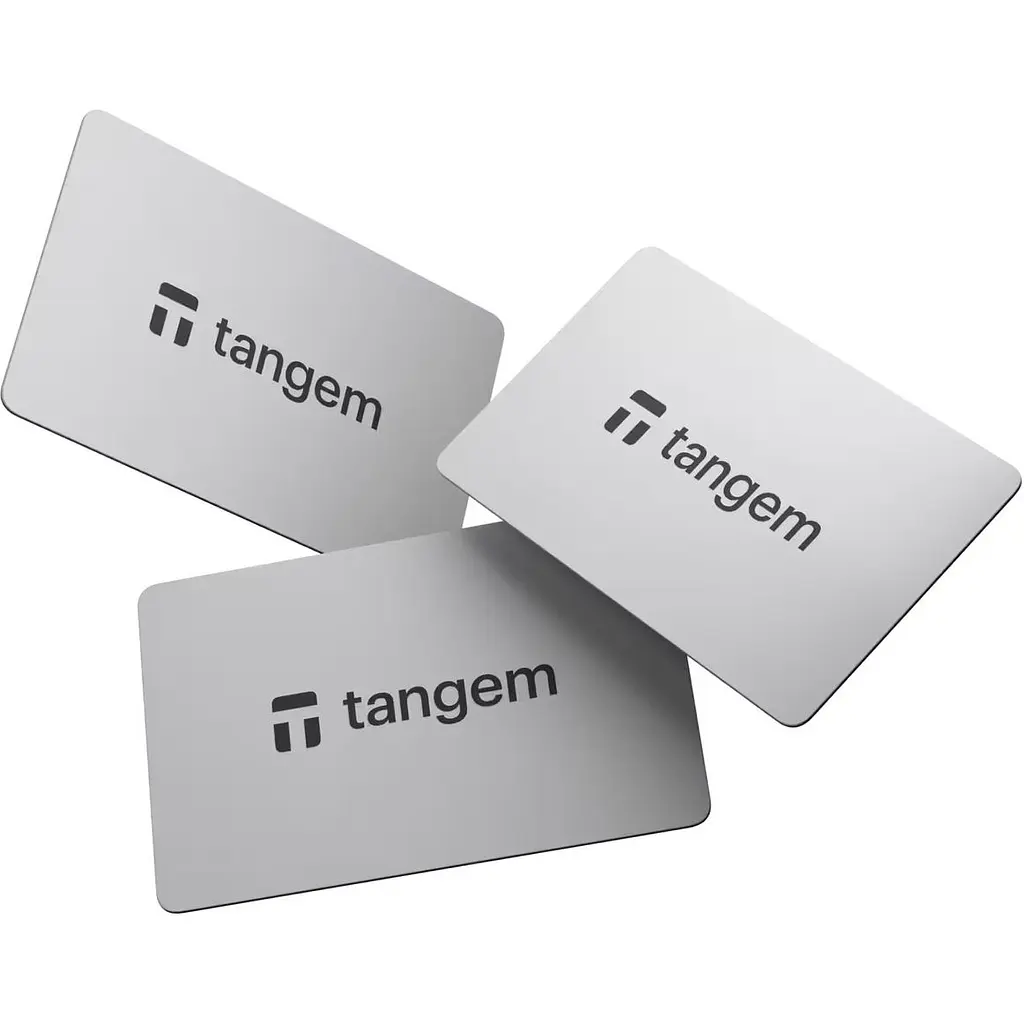 Оригінальний криптогаманець Tangem Wallet 2.0 набір з 3 карток White (TG128X3-W) - фото 2