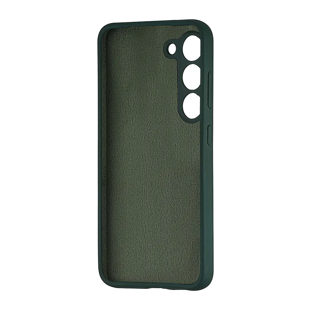 Чохол Silicone Case Samsung S23 (S911) Dark Green - фото 2