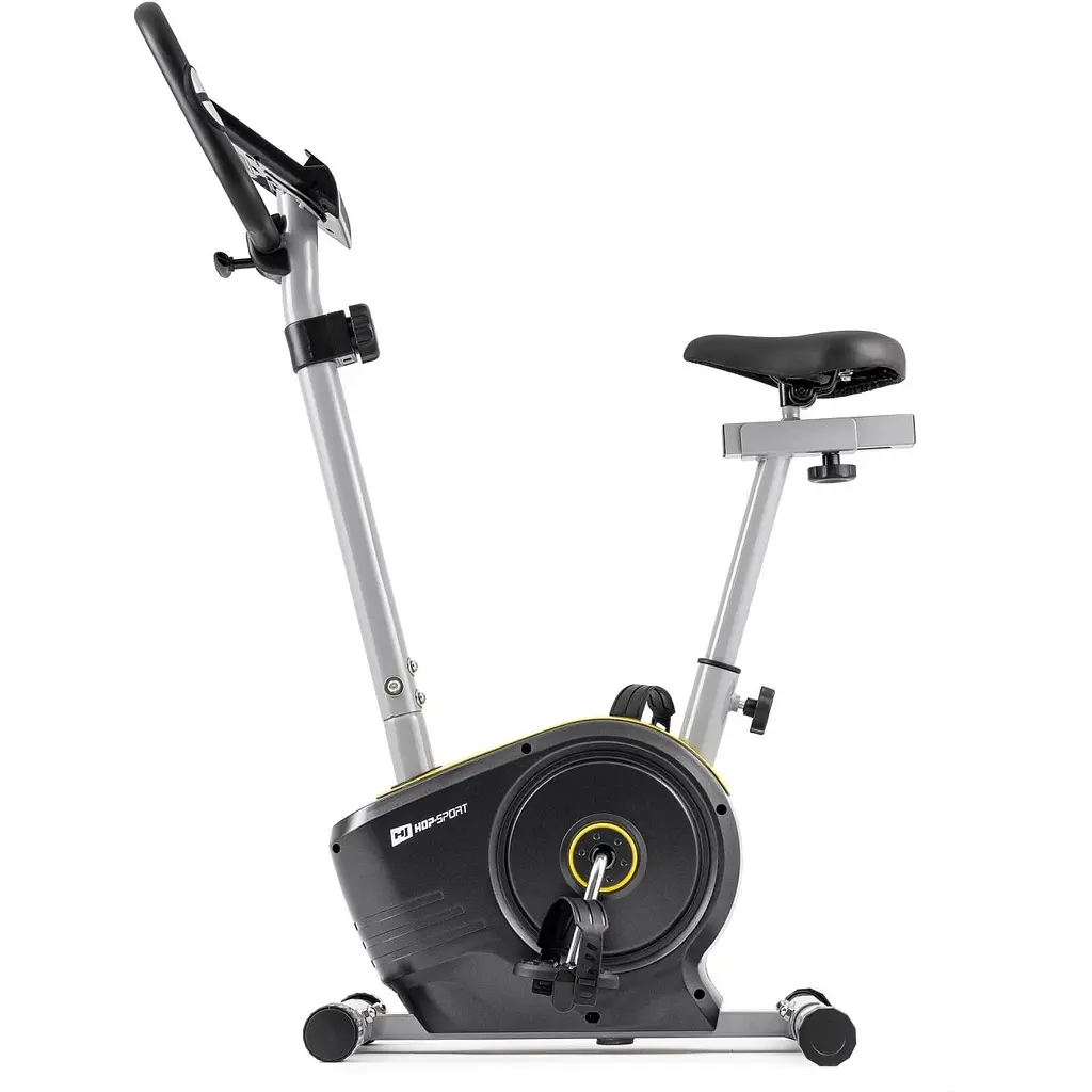 Велотренажер Hop-Sport HS-2050H Sonic магнитный желтый - фото 2