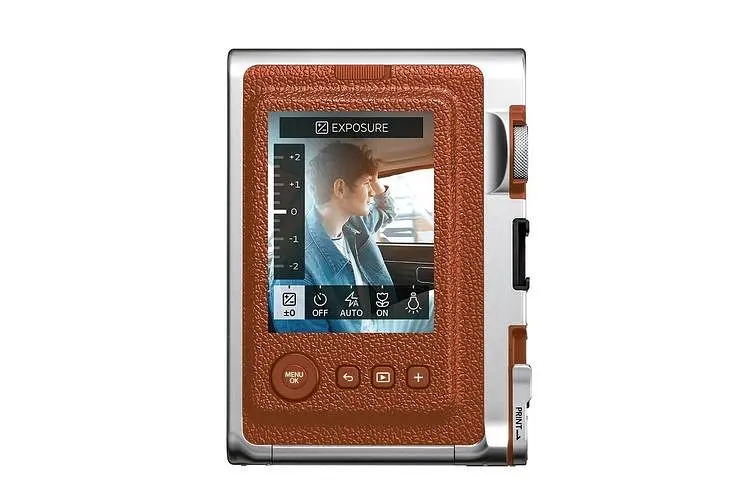 Фотокамера миттєвого друку Fujifilm Instax mini EVO Brown (16812534) - фото 3