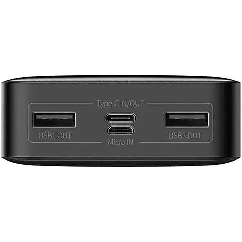 Универсальная батарея Baseus Bipow Digital Display 20000 mAh 15W (PPDML-J01) черная - фото 5