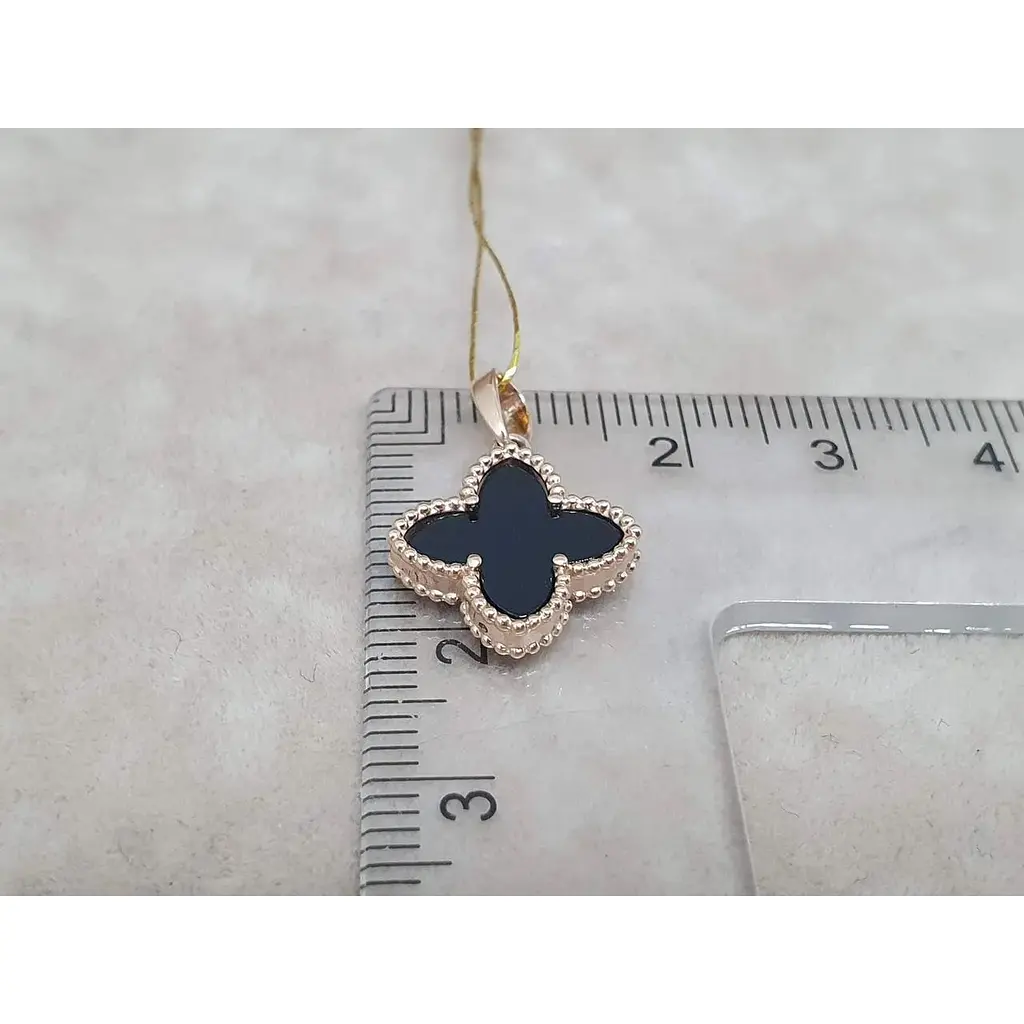 Золота підвіска Платон Конюшина з агатом. 1П182/67Б - фото 3