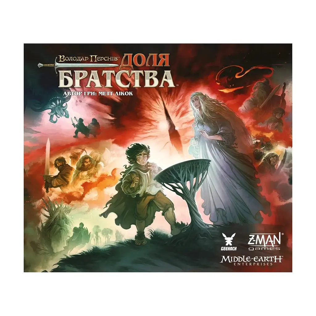 Настільна гра Geekach Games Володар Перснів. Доля братства (The Lord of the Rings: Fate of the Fellowship) (укр.) (GKCH0245) - фото 2