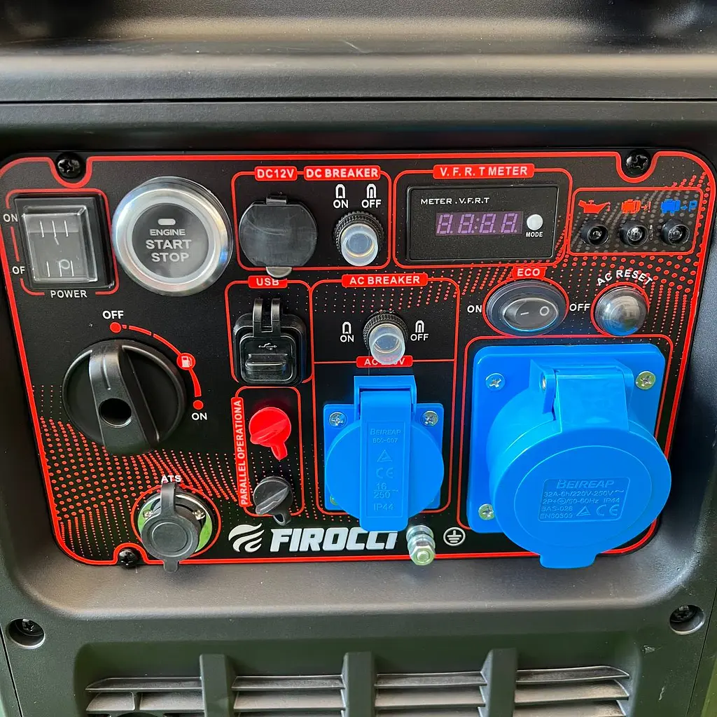 Інвентар Генератор бензиновий Firocci FG12900Ei 6.5 кВт 1-фазний + AVR + Електростартер - фото 9