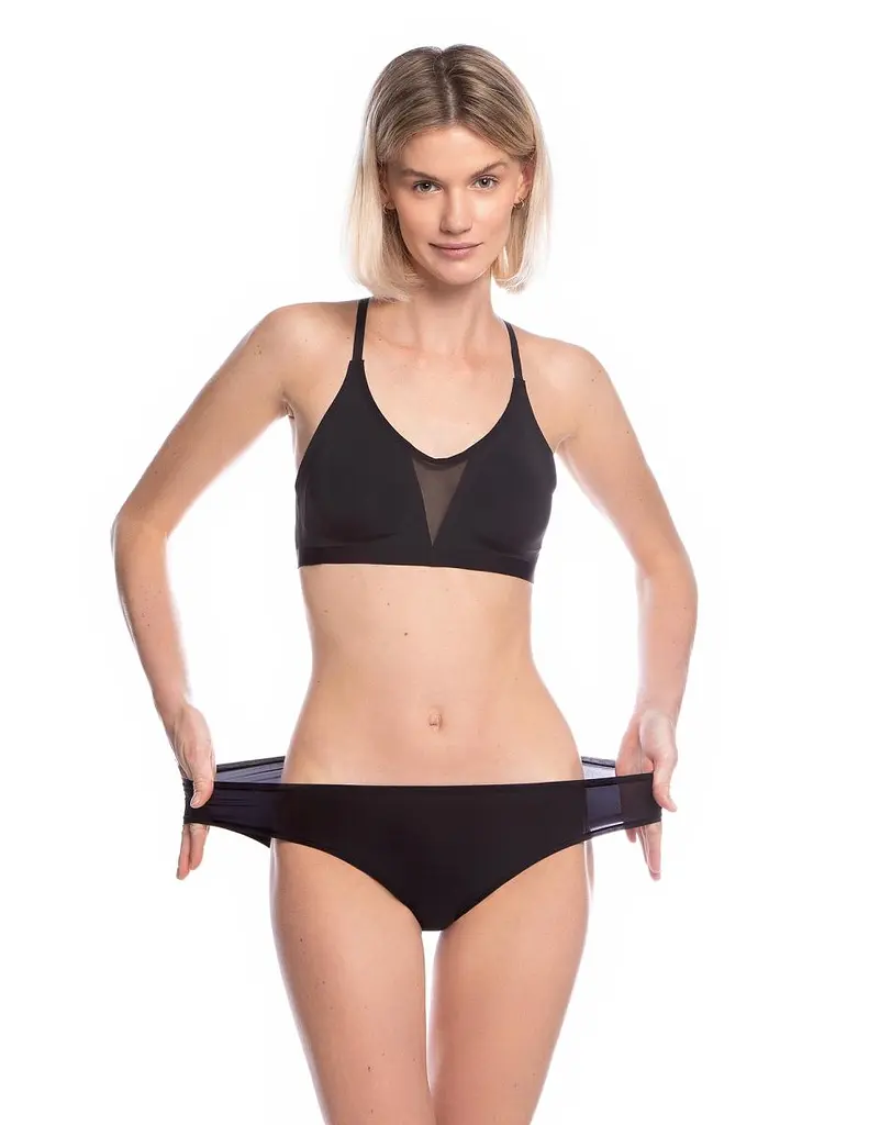 Трусики жіночі бікіні Lama FIT6000BI-02 чорні L/2XL - фото 5