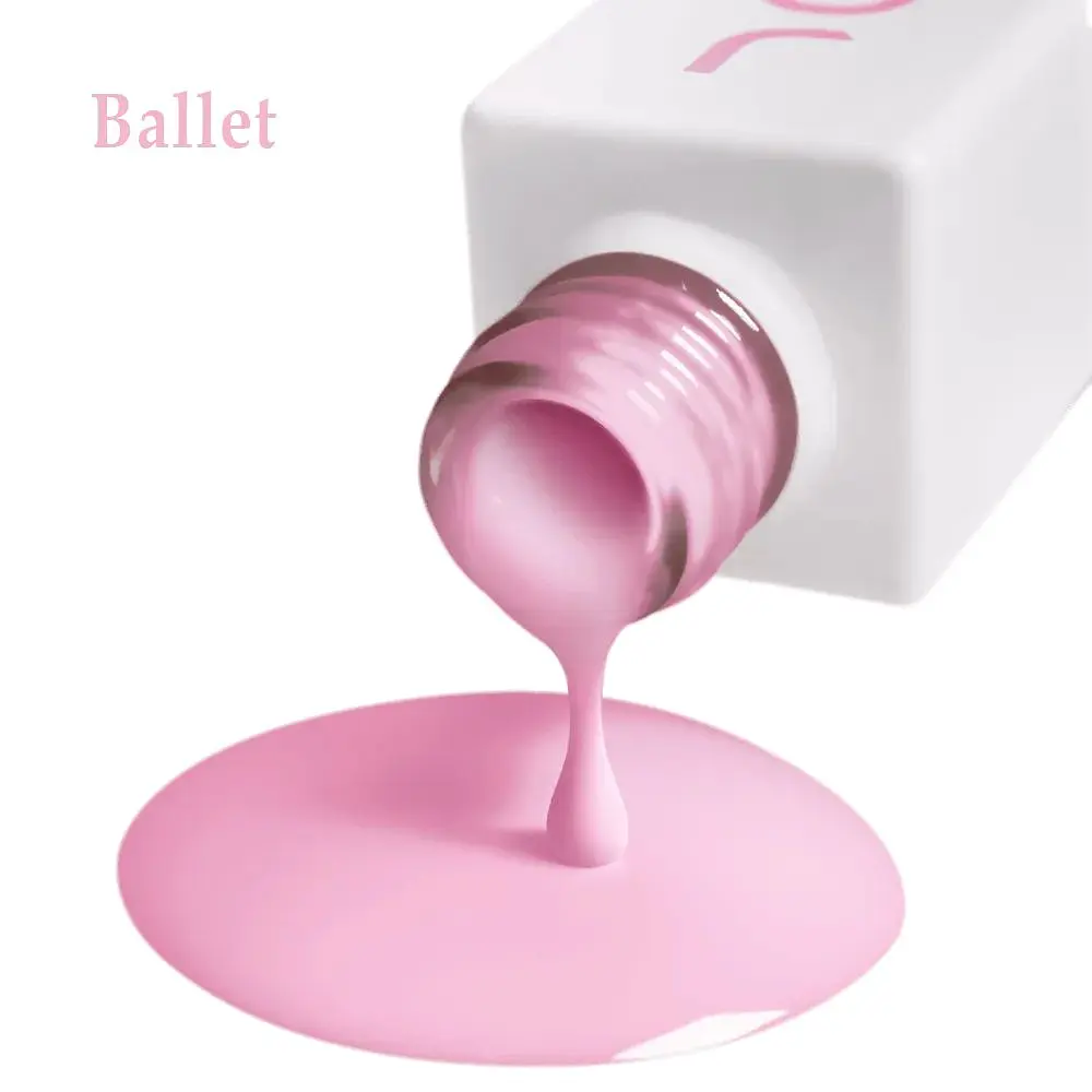 Рідкий гель для укріплення та моделювання PolyLiquid gel 03 Ballet рожевий JOIA vegan 8 мл - фото 4