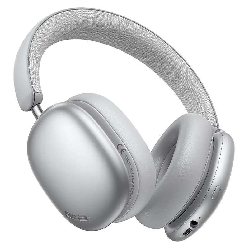 Накладні бездротові навушники Hoco W63 Triunfo ANC Silver - фото 4